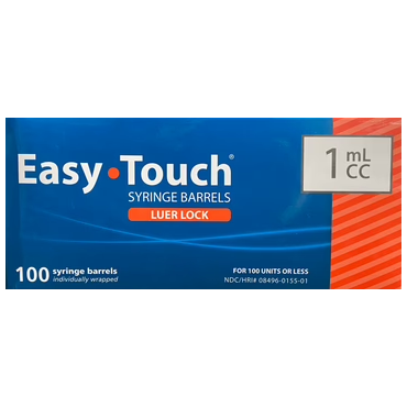 1mL Luer Lock Syringes