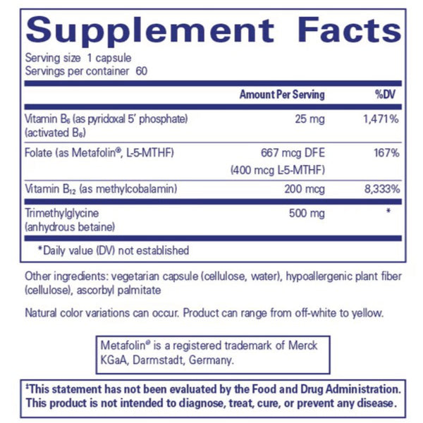 Homocysteine Factors
